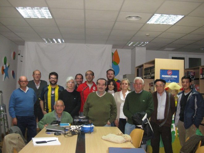 Visita de Eugenio Martín de Ruedas