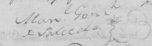 Firma de Manuel González de Salcedo