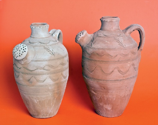 Regaderas de la alfarería Peño