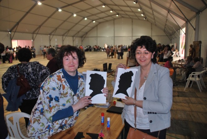 Taller de retratos de la universidad popular de Herencia