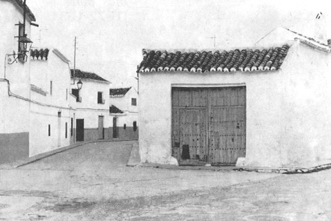 Aspecto de las calles de Herencia en el año 1984