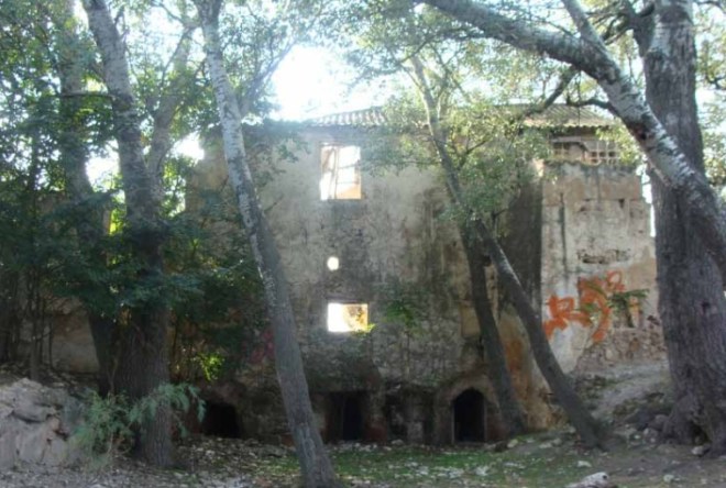 Estado actual del molino de Hernando Diaz - Captura del libro Ciudad Real tierra de Molinos de Agua obra de Domingo de Melero