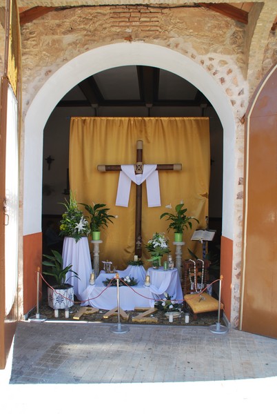 Cruz de Mayo de la ermita de la Labradora de Herencia