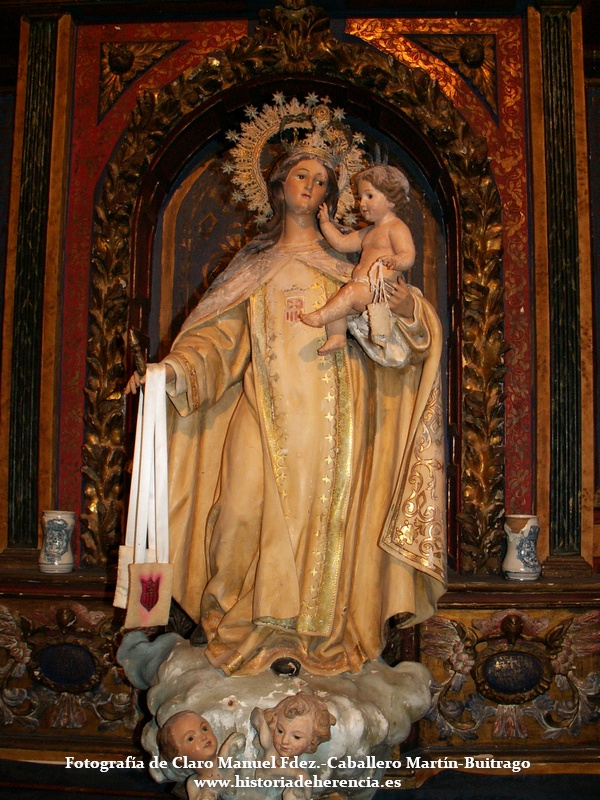 Virgen de las Mercedes de la Finca de los Frailes de Herencia