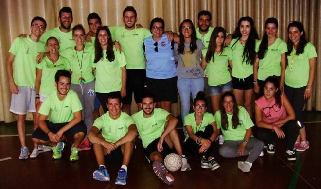 Monitores y voluntarios de la Escuela de Verano de Herencia - Agosto 2014