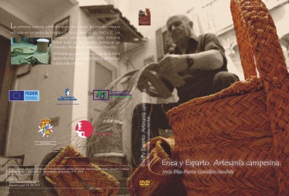Carátula del DVD "Enea y esparto. Artesanía campesina"
