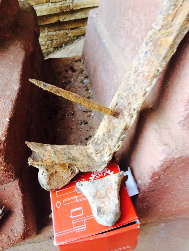 Obras de consolidación de la puerta parroquial de la umbría en Herencia