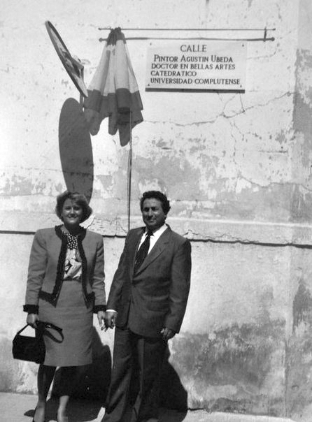 Inauguración de la calle en honor a Agustín Úbeda