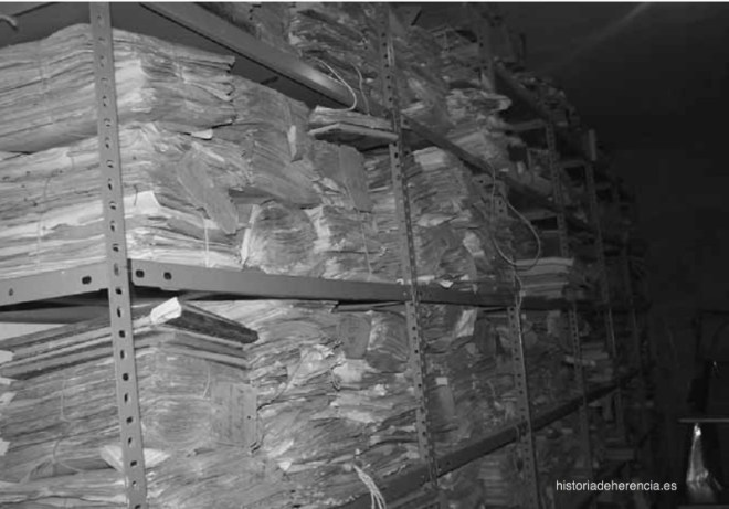 Antiguo depósito de documentación municipal de Herencia. Fotografía de Sagrario Téllez Labrador